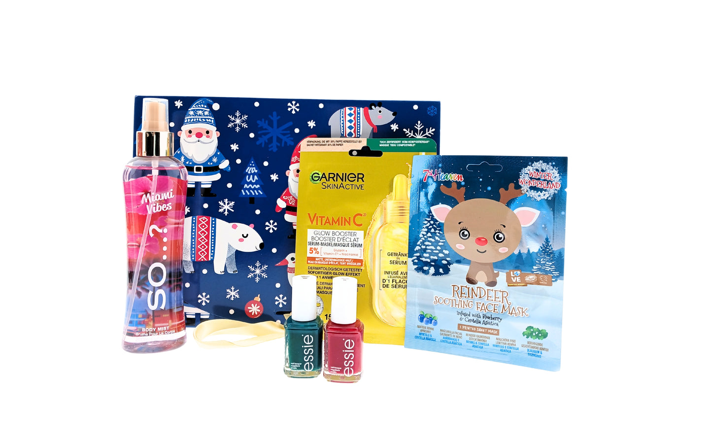 Essie Gift Set Christmas Nail Polish - Masks &amp; So… Body Mist