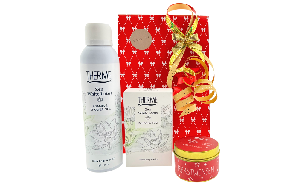 Therme Cadeauset Zen White Lotus Kerst