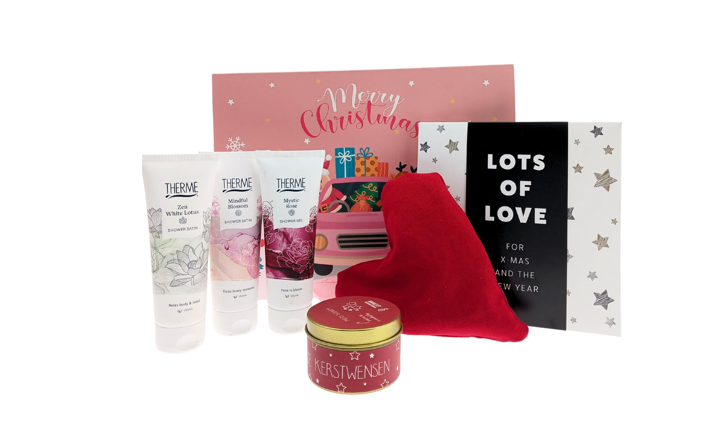 Therme Gift Set Christmas Showers - Chocolate and Heart Cherry Pitt 