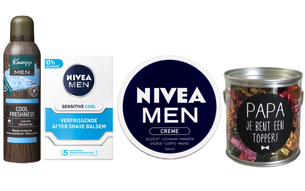 Kneipp Cadeauset Men Papa Topper Cool Freshness & Nivea