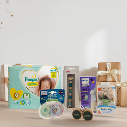 Avent Kraamcadeauset met Pampers Luiers en accessoires