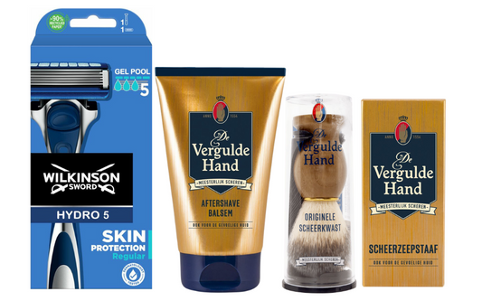 Vergulde Hand Cadeauset Wilkinson