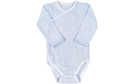 Sophie de Giraf Romper Blauw 0 Maand - 50cm