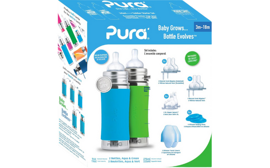 Pura Starterset 325ml Aqua/Groen