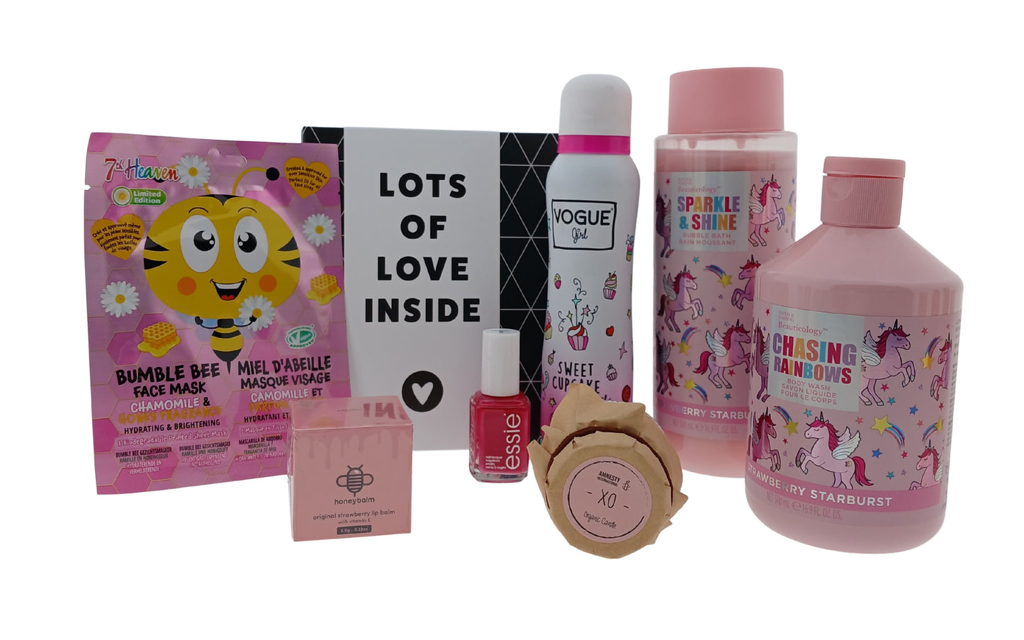 Unicorn Complete & Luxe Cadeauset met Bad & Douche - Deo - Nagellak - Chocolade - Lipbalsem - Chocolade