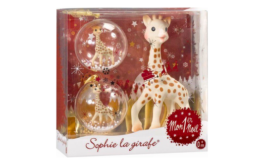 Sophie de Giraf Kerstset "Mon 1er Noel"