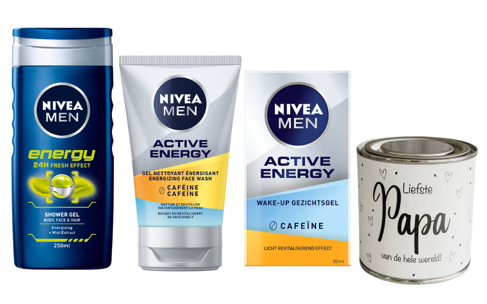 Nivea Cadeauset Papa Active Energy