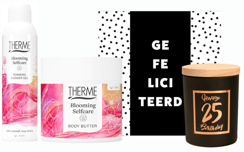 Therme Cadeauset Blooming Selfcare Verjaardag 25Jaar