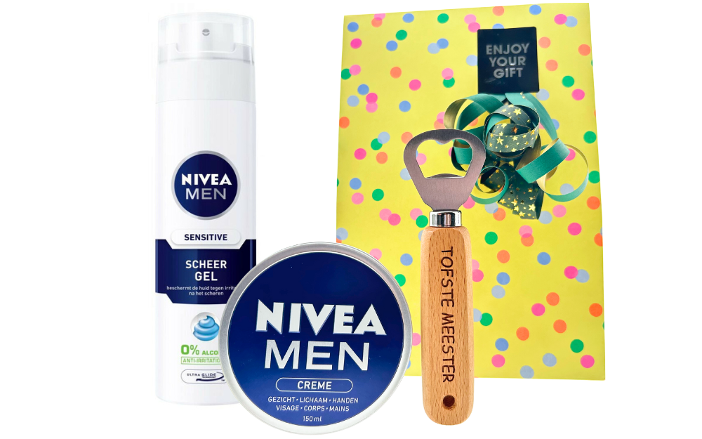 Nivea Cadeauset Men Flesopener Meester