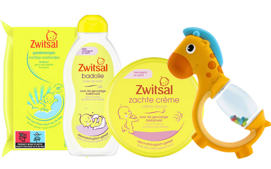 Zwitsal Cadeauset Baby Rammelaar