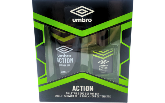 Umbro Cadeauset Men Action EDT & Douche