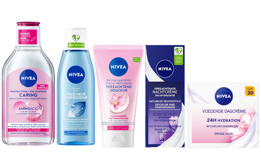 Nivea Cadeauset Self Care Gevoelige Huid