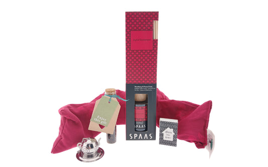 Spaas Geurstokjes Joyful met Warmtekussen - Thee & Zeepje