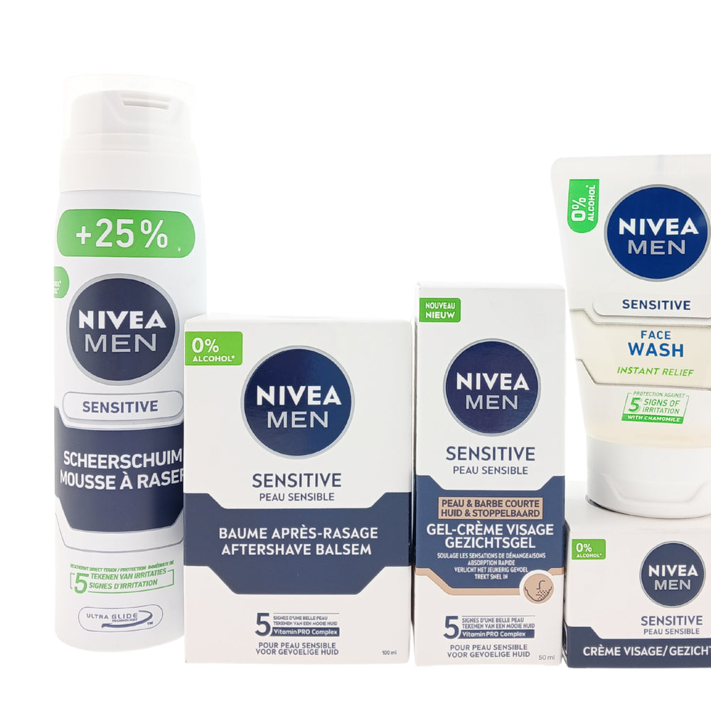 Nivea Sensitive Complete Gezichtsverzorging Cadeauset