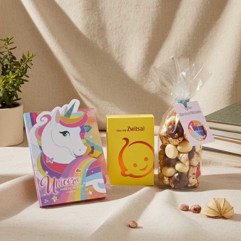 Zwitsal Girls Cadeauset Eu de toilette, Make Up Palette, Kruidnoten - Sinterklaas