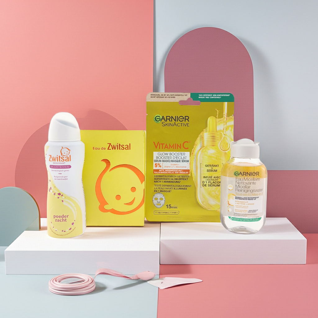 Zwitsal Eau de toilette & Deo Cadeauset, Garnier Mask en Micellair Water