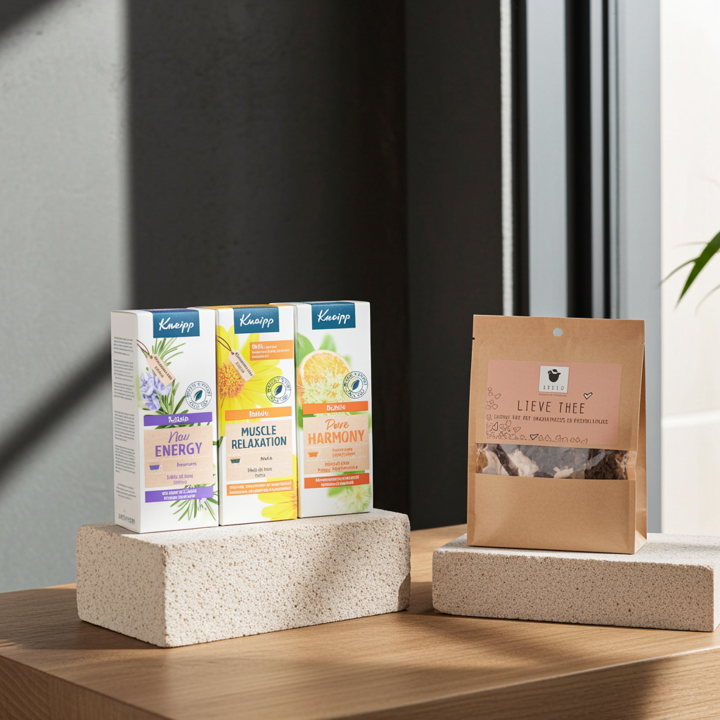 Kneipp Cadeauset Bad Olie New Energy & Lieve Thee