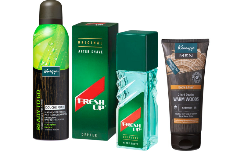 Fresh Up Cadeauset After Shave & Kneipp Men