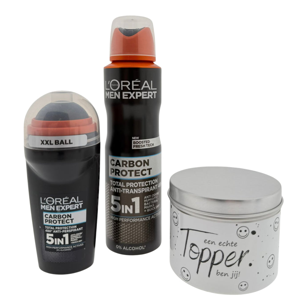 Loreal Men Expert Carbon Cadeauset Echte Topper