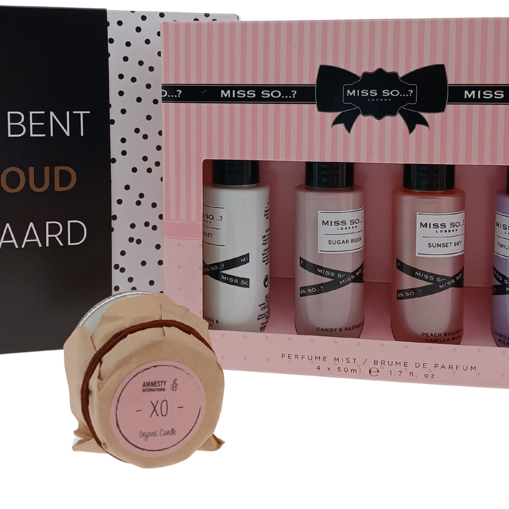 So...? Escapes Cadeauset met Mini Set - Chocoladewens & Kaarsje