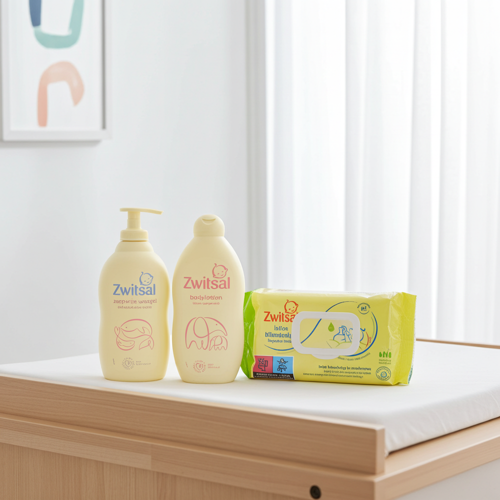 Zwitsal Baby Cadeauset Body & Billendoekjes
