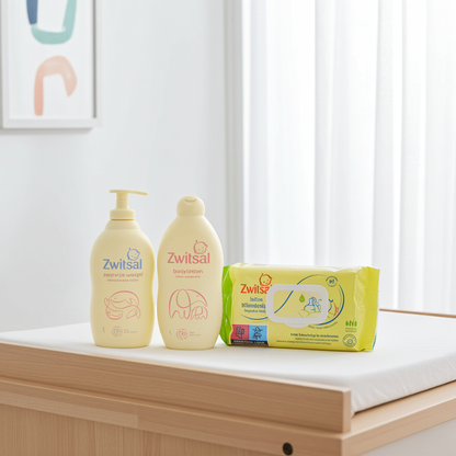 Zwitsal Baby Cadeauset Body & Billendoekjes
