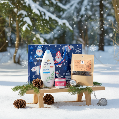 Dove Cadeauset Douche, Vaseline Lip - Feestelijke Thee
