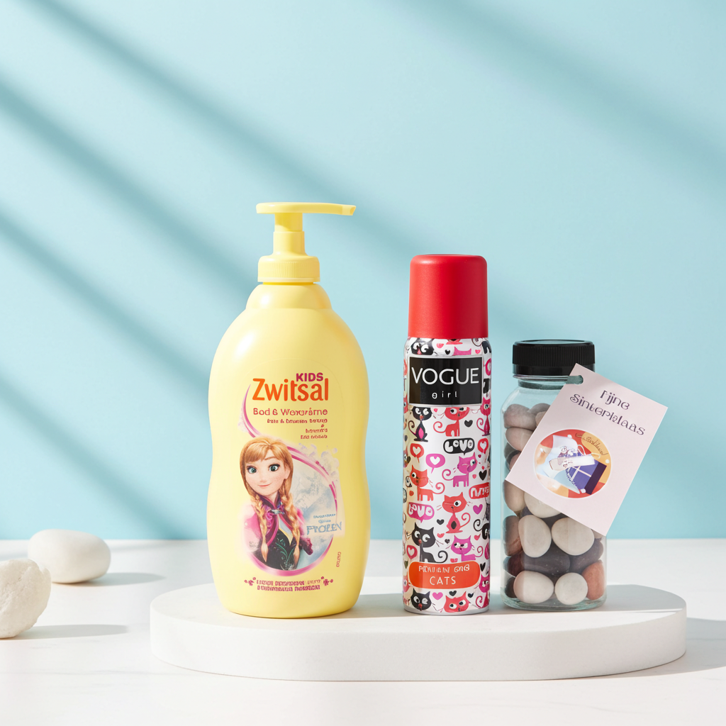 Zwitsal Girls Cadeauset Douche & Deo, Kruidnoten - Sinterklaas