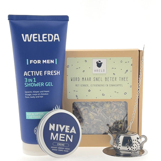 Weleda For Men Cadeauset met Thee