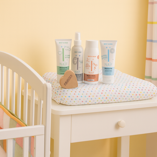 Naif Baby Cadeauset Verzorging & Bewaardoosje voor tanden