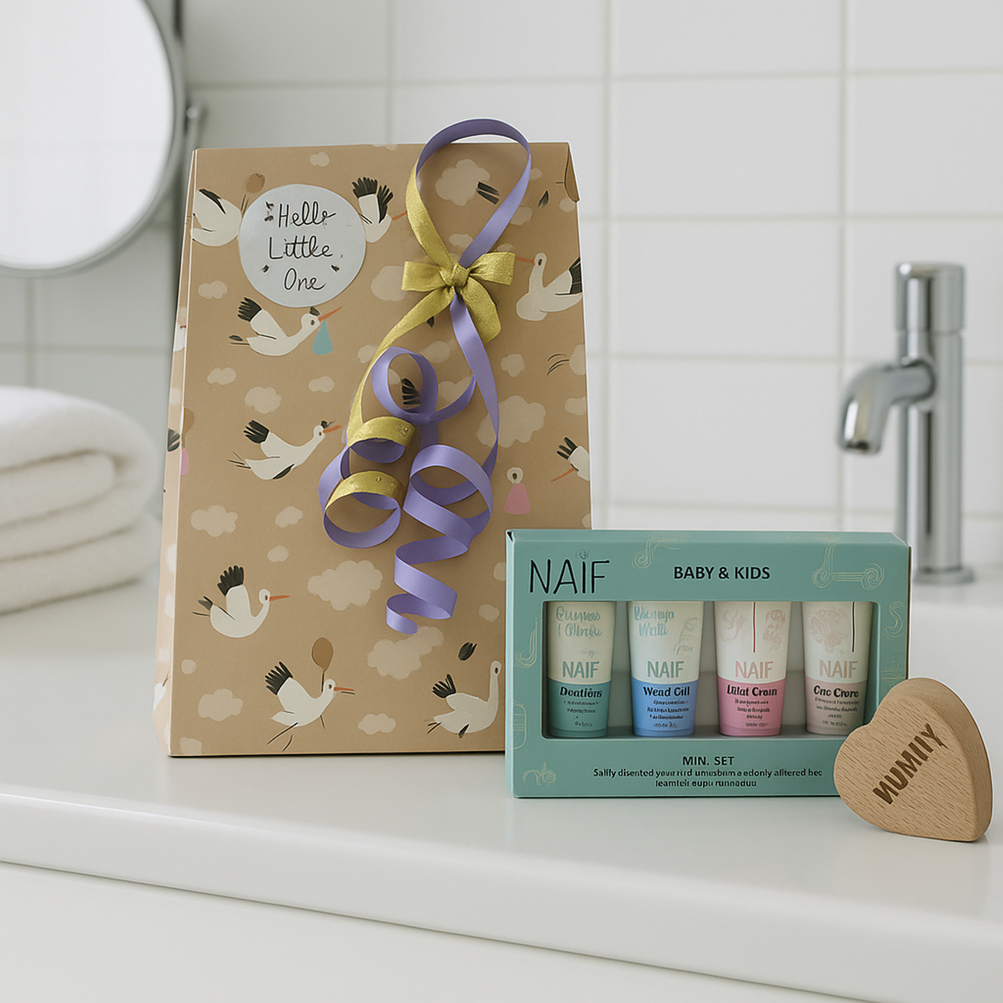 Naif Baby Mini Cadeauset met Bewaardoosje Tanden