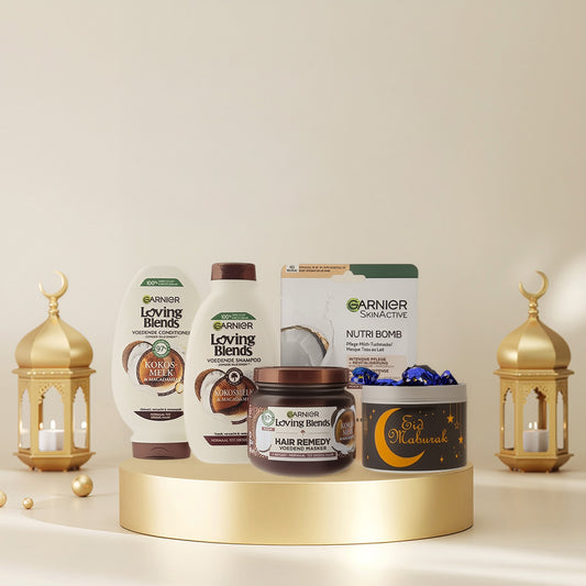 Loving Blends Cadeauset Ramadan Suikerfeest Kokosmelk Macadamia & Garnier