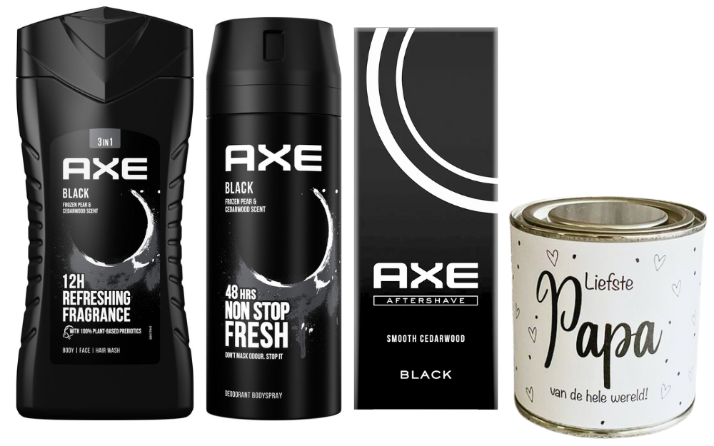 Axe Cadeauset Black Papa
