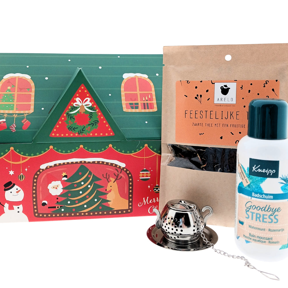 Kneipp Cadeauset Badschuim met Feestelijke Thee & Ei Theepot