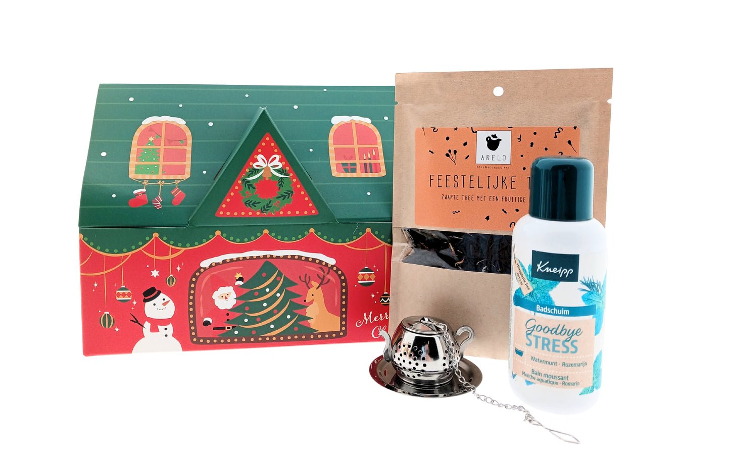 Kneipp Cadeauset Badschuim met Feestelijke Thee & Ei Theepot