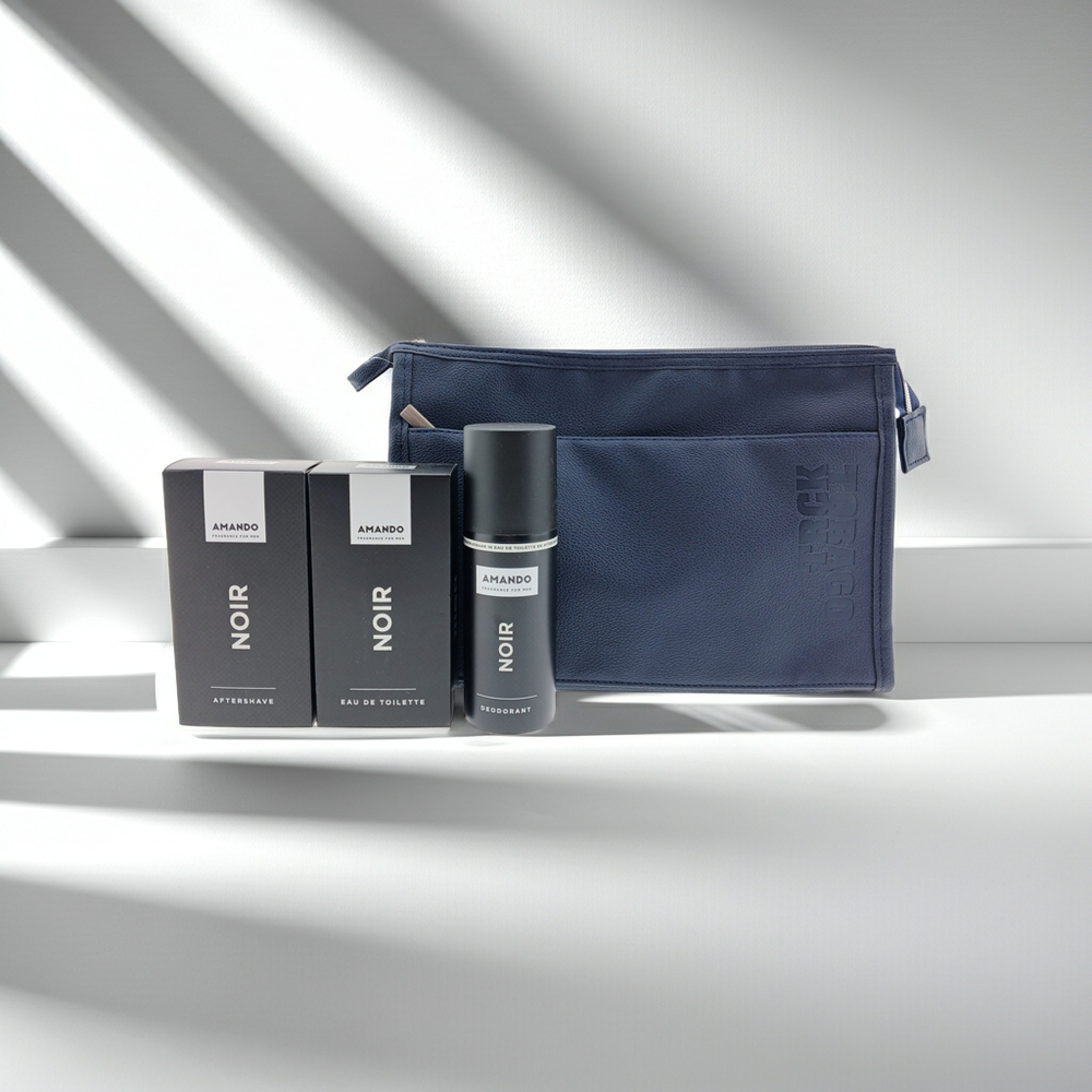 Amando Noir Cadeauset met Toilettas