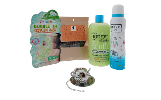 Vogue Feestelijke Cadeauset met Deo -Masker - Douche - Thee