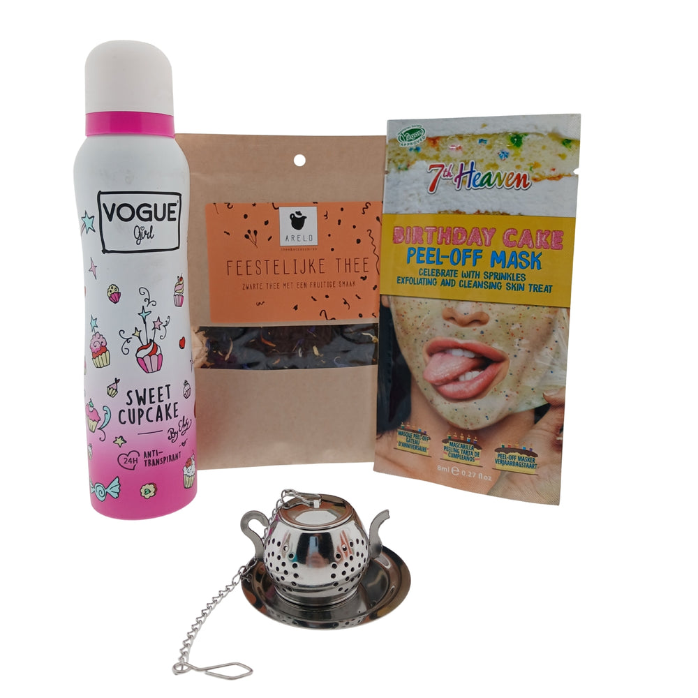 Vogue Cadeauset Birthday met Thee - Masker & Deo