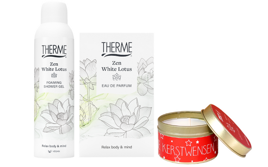 Therme Cadeauset Zen White Lotus Kerst