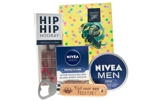 Nivea Cadeauset Men Feest Flesopener