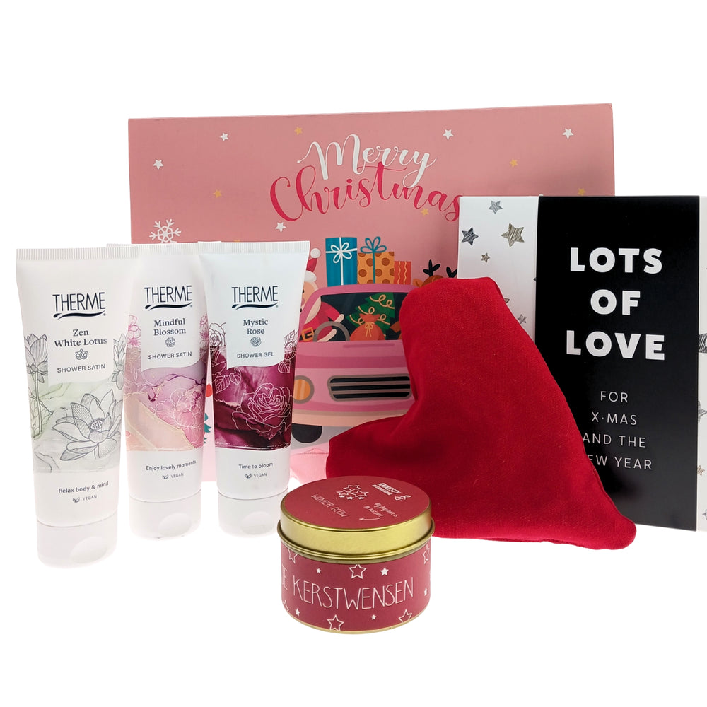 Therme Cadeauset Kerst Douchjes - Chocolade en Hartje Kersepit
