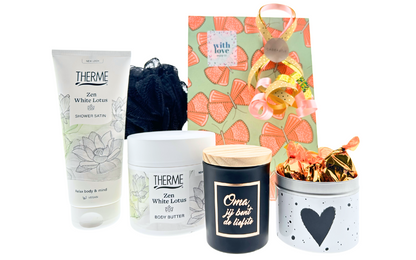 Therme Cadeauset Zen White Lotus Oma Hart