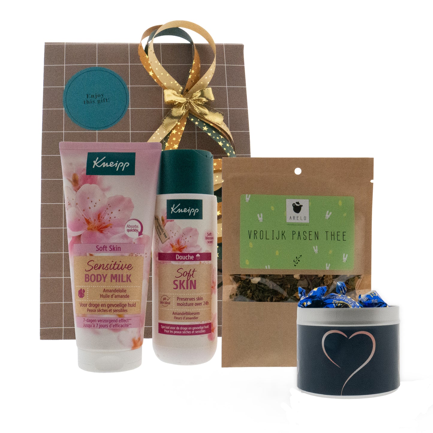 Kneipp Cadeauset Soft Skin Pasen Thee & Snoep