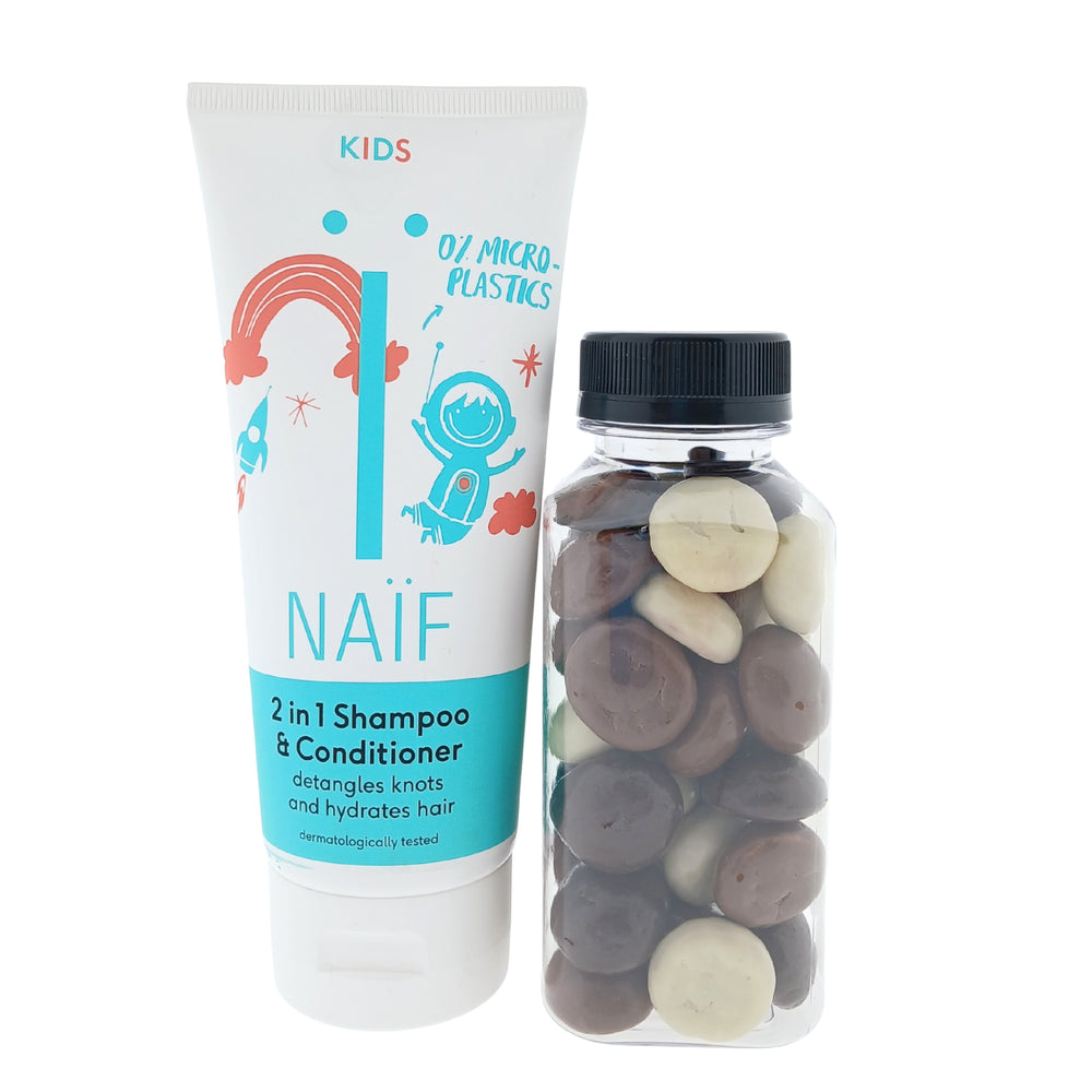 Naif Kids Shampoo 2in1 & Kruidnoten - Sinterklaas Cadeauset