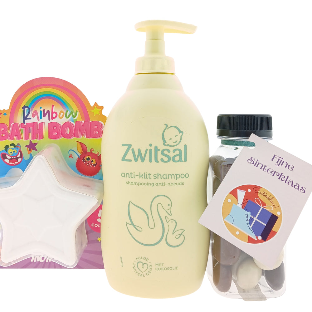 Zwitsal Kids Cadeauset Bad & Shampoo, Kruidnoten - Sinterklaas