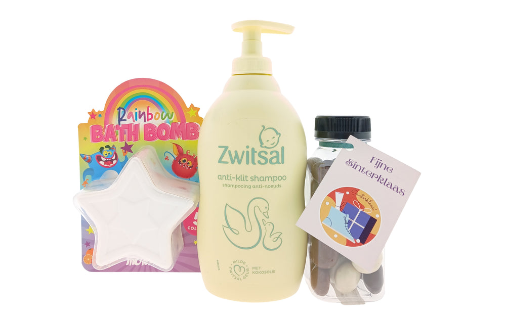 Zwitsal Kids Cadeauset Bad & Shampoo, Kruidnoten - Sinterklaas