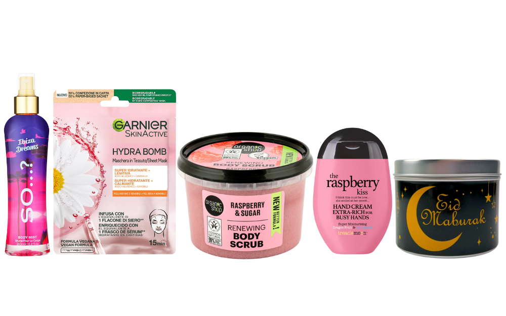 Garnier Cadeauset Ramadan Suikerfeest So..? Body Mist Ibiza Dreams & Treaclemoon Raspberry