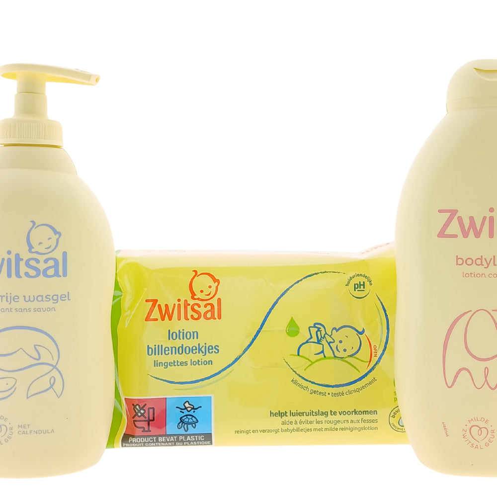 Zwitsal Baby Cadeauset Body & Billendoekjes