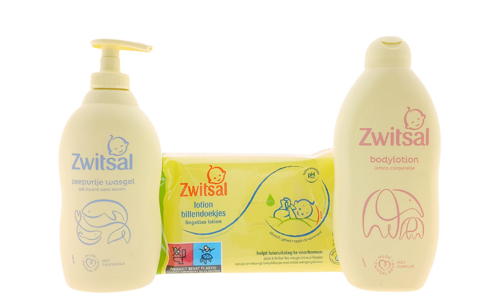 Zwitsal Baby Cadeauset Body & Billendoekjes