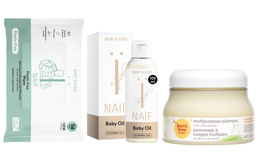 Naif Cadeauset Baby & Burt's Bees